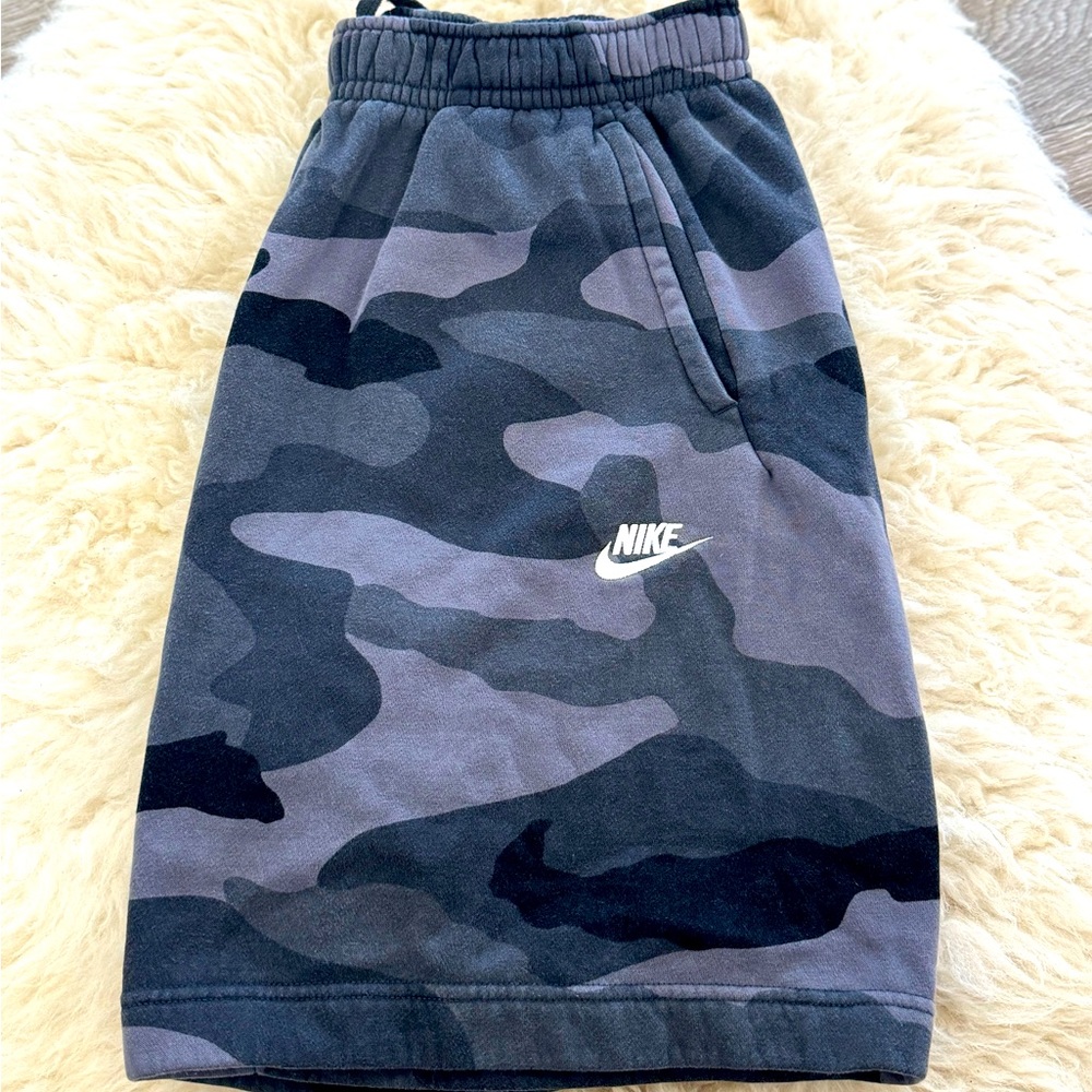 Camo Nike Cotton Shorts GREAT CONDITION